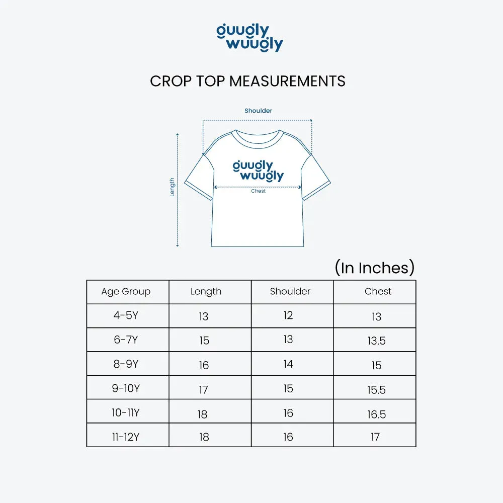 Girls Magic Tree Crop Top
