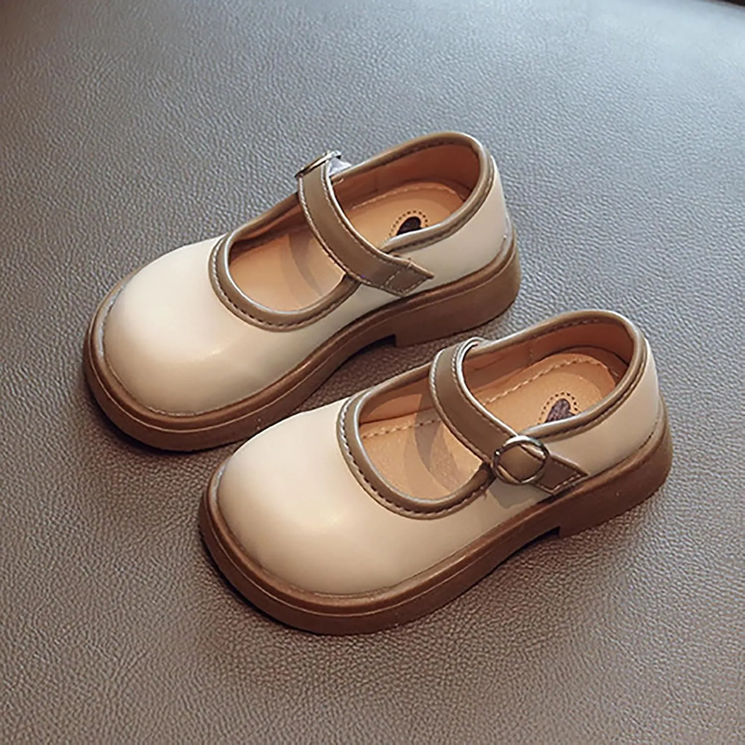 Girls Mary Jane Dress Shoes Toddler Flower Girl Shoes Little Girls School Oxford Flats for Wedding Party Shoes