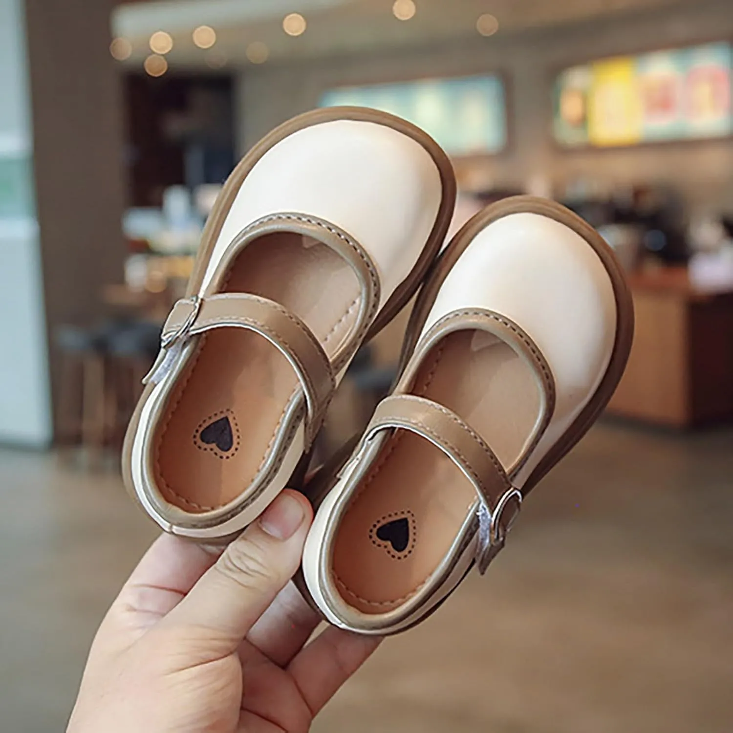 Girls Mary Jane Dress Shoes Toddler Flower Girl Shoes Little Girls School Oxford Flats for Wedding Party Shoes