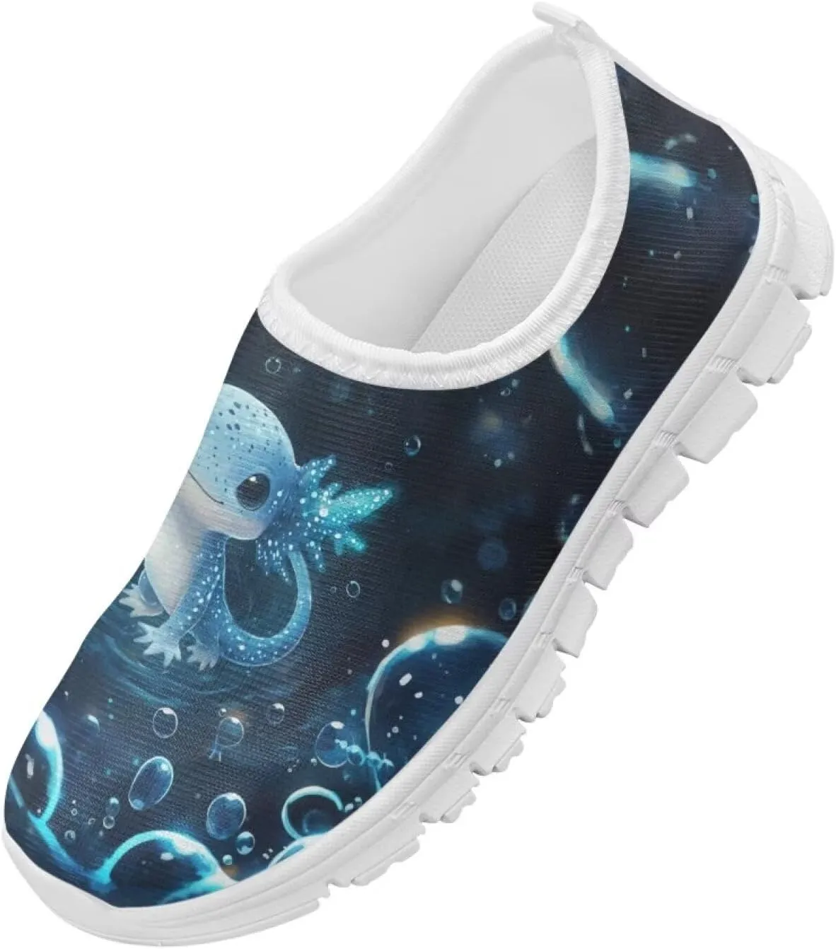 Girls Tennis Shoes Cute Shoes for Girls Slip On Sneakers Active Mesh Shoes