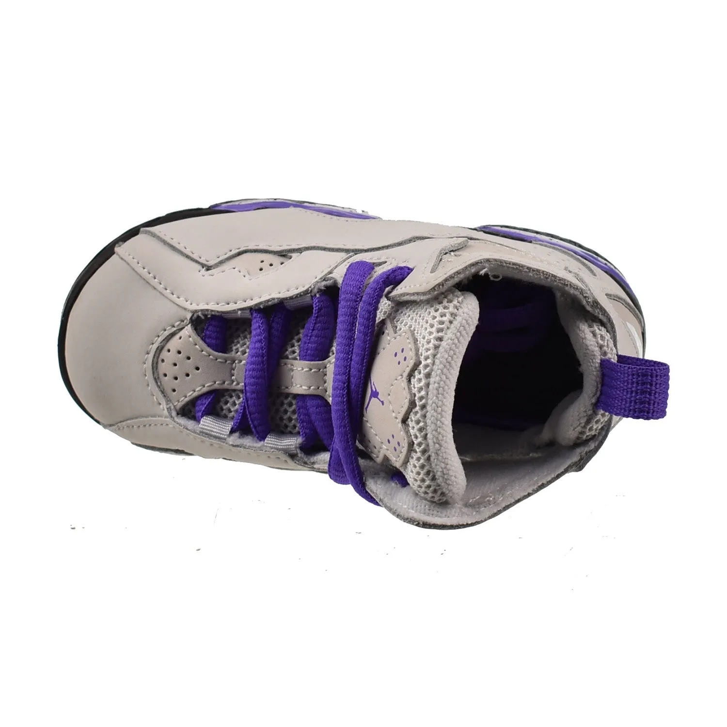 Jordan True Flight (TD) Toddler Shoes Light Grey-Purple
