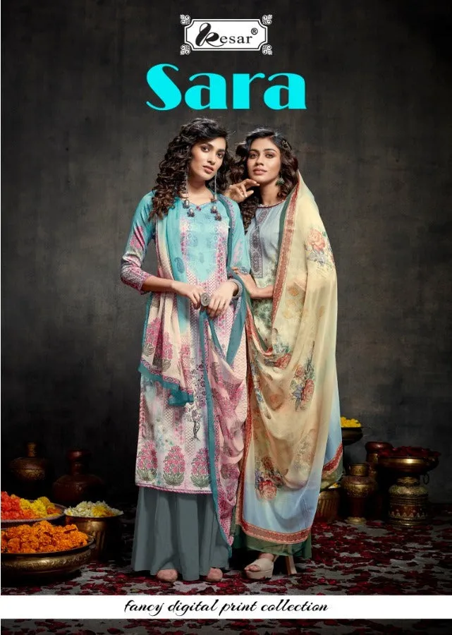 Kesar Sara Jam Cotton Digital Print Casual Wear Salwar Suits