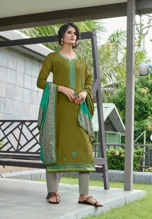 Kessi Fab Presents Green Valley Cotton Casual Wear Salwar Suits