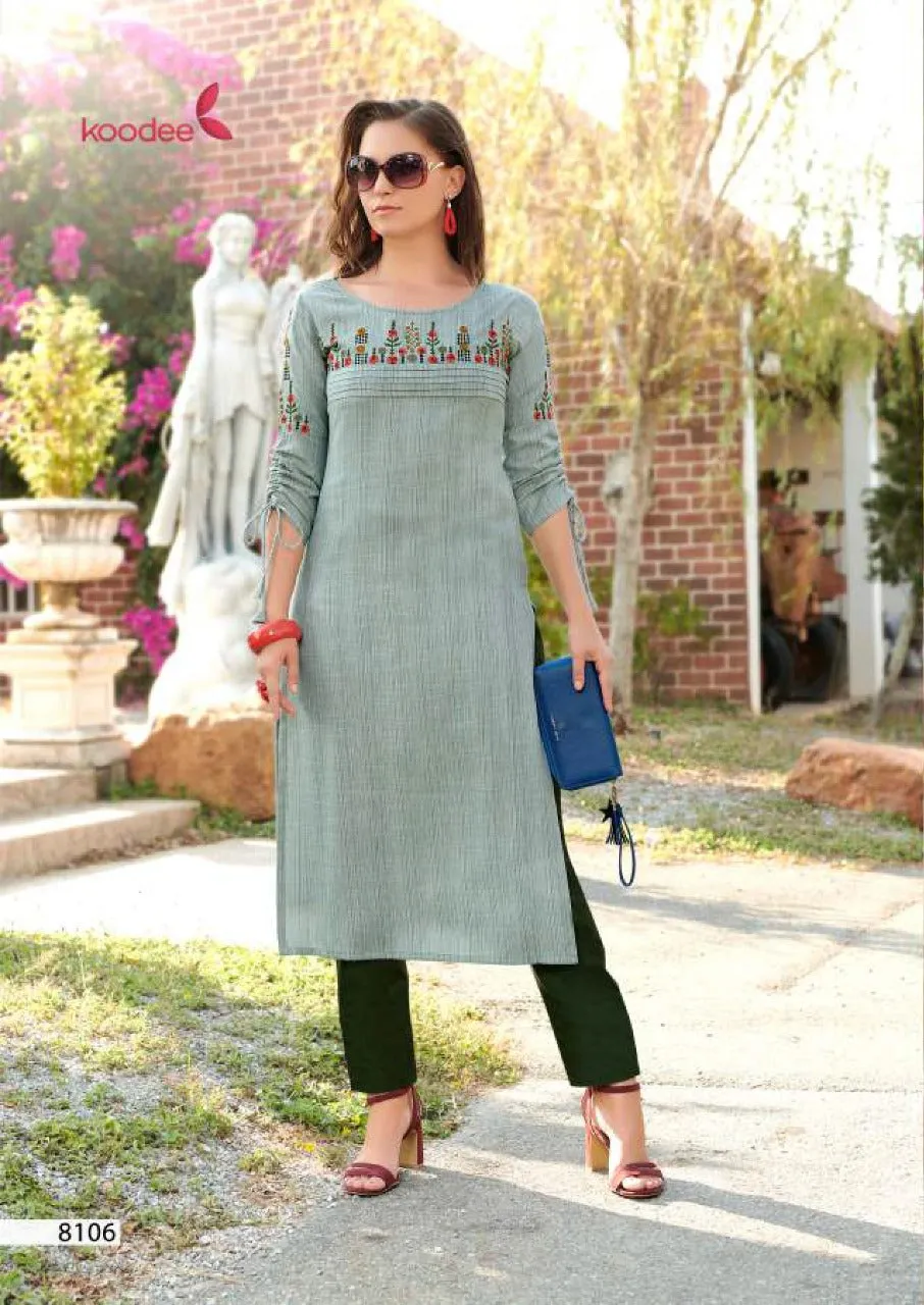 Koodee Instagirl Vol 4 Cotton Casual Wear Kurties