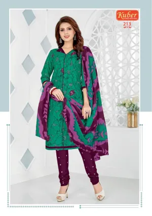 Kuber Launched Priyadarshini Vol 1 Cotton Casual Wear Salwar Suits