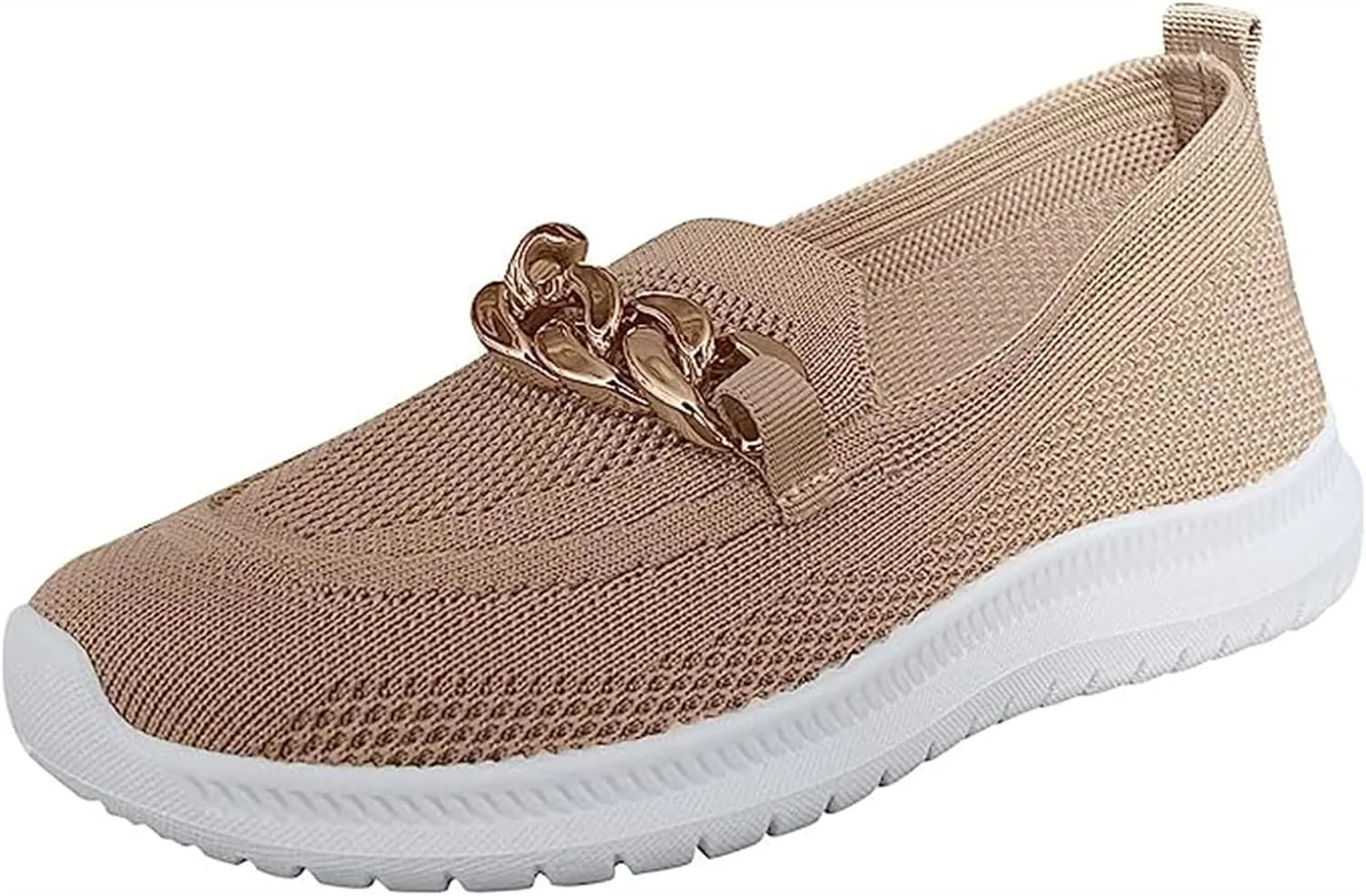 Ladmiple Running Shoes Womens Slip On Walking Shoes Comfort Sock Shoe Non-Slip Mesh Casual Fashion Tennis Gym Sneakers