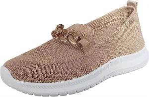 Ladmiple Running Shoes Womens Slip On Walking Shoes Comfort Sock Shoe Non-Slip Mesh Casual Fashion Tennis Gym Sneakers