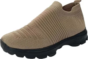 Lausiuoe Sneakers For Women Walking Shoes Slip On Tennis Shoes Lightweight Casual Sneakers for Gym Travel Work Running