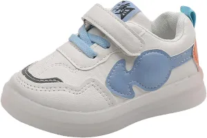 Light Up Shoes Toddler Slip On Lightweight Casual Sneaker Non-Slip Luminous Shoes Platform Walking Shoes