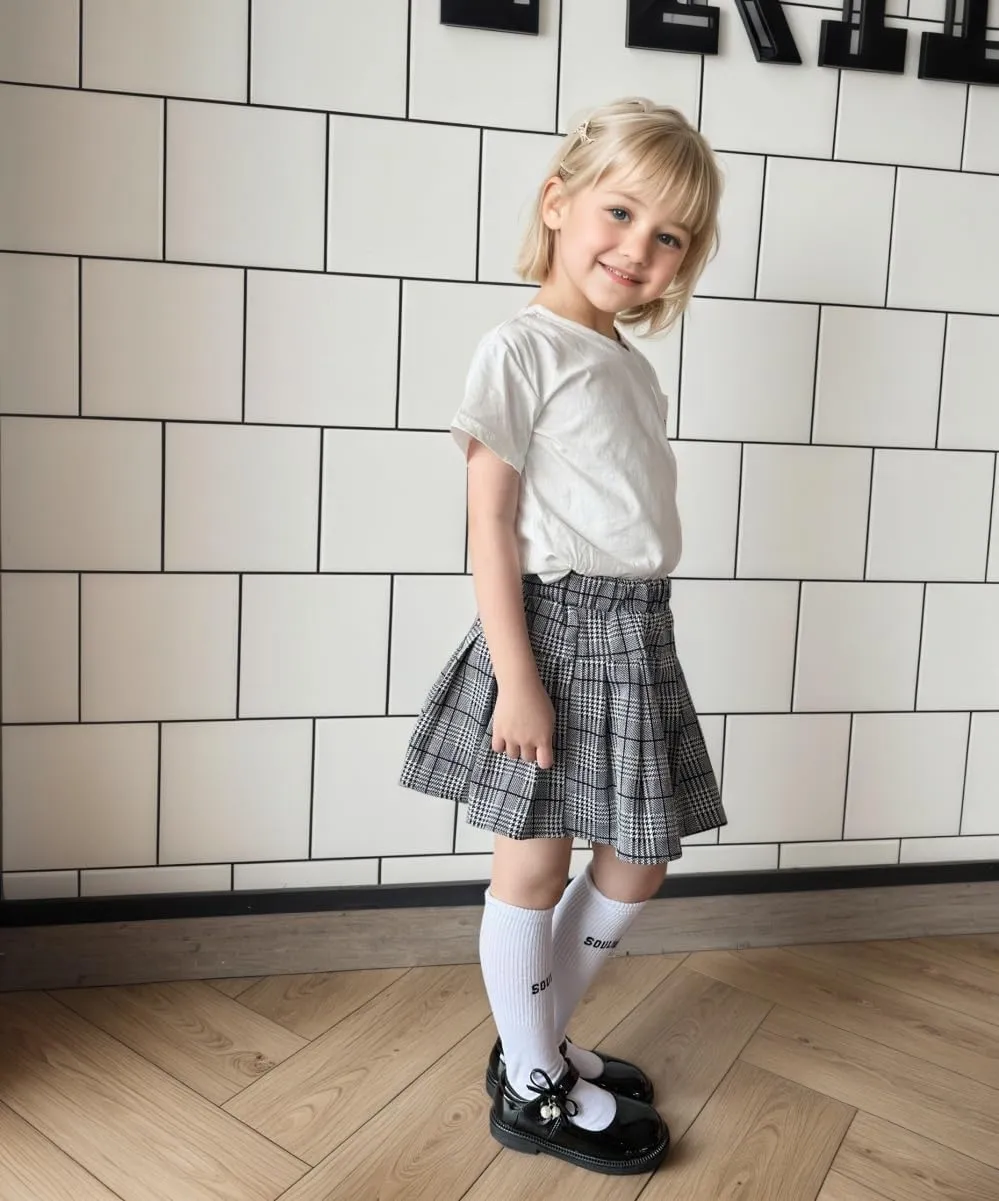 Little Girls Patent Leather Mary Jane Flats Black School Uniform Dress Shoes
