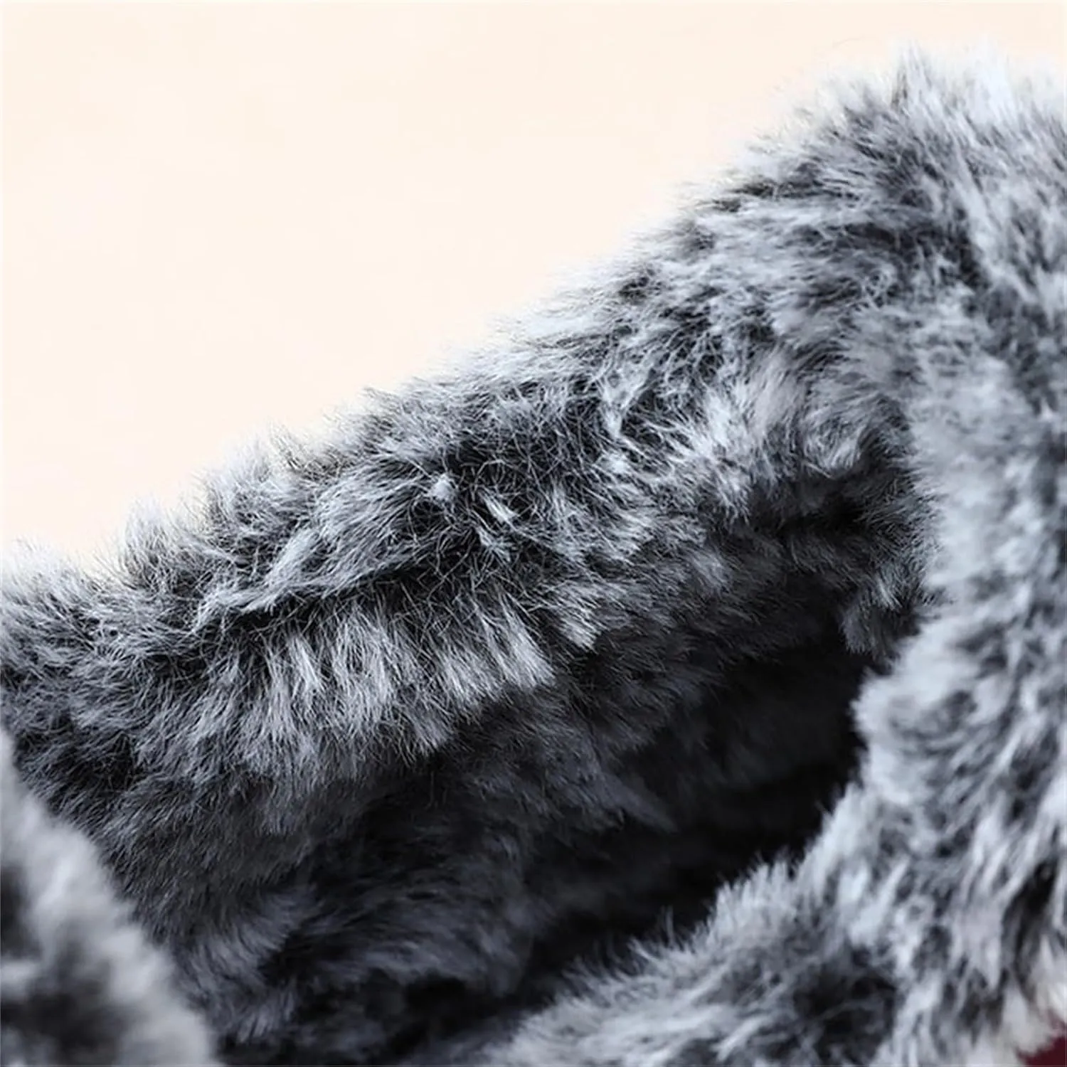 Men's Shoes Winter Snow Boots Cotton-Padded Slip on Casual Warm Winter Walking Shoes for Men