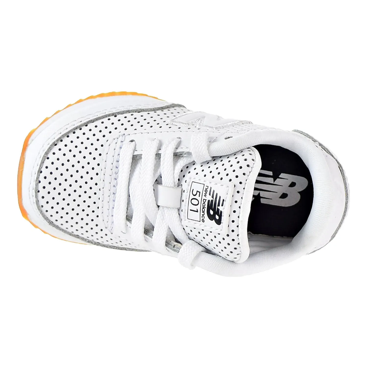New Balance 501 Toddler's Shoes White