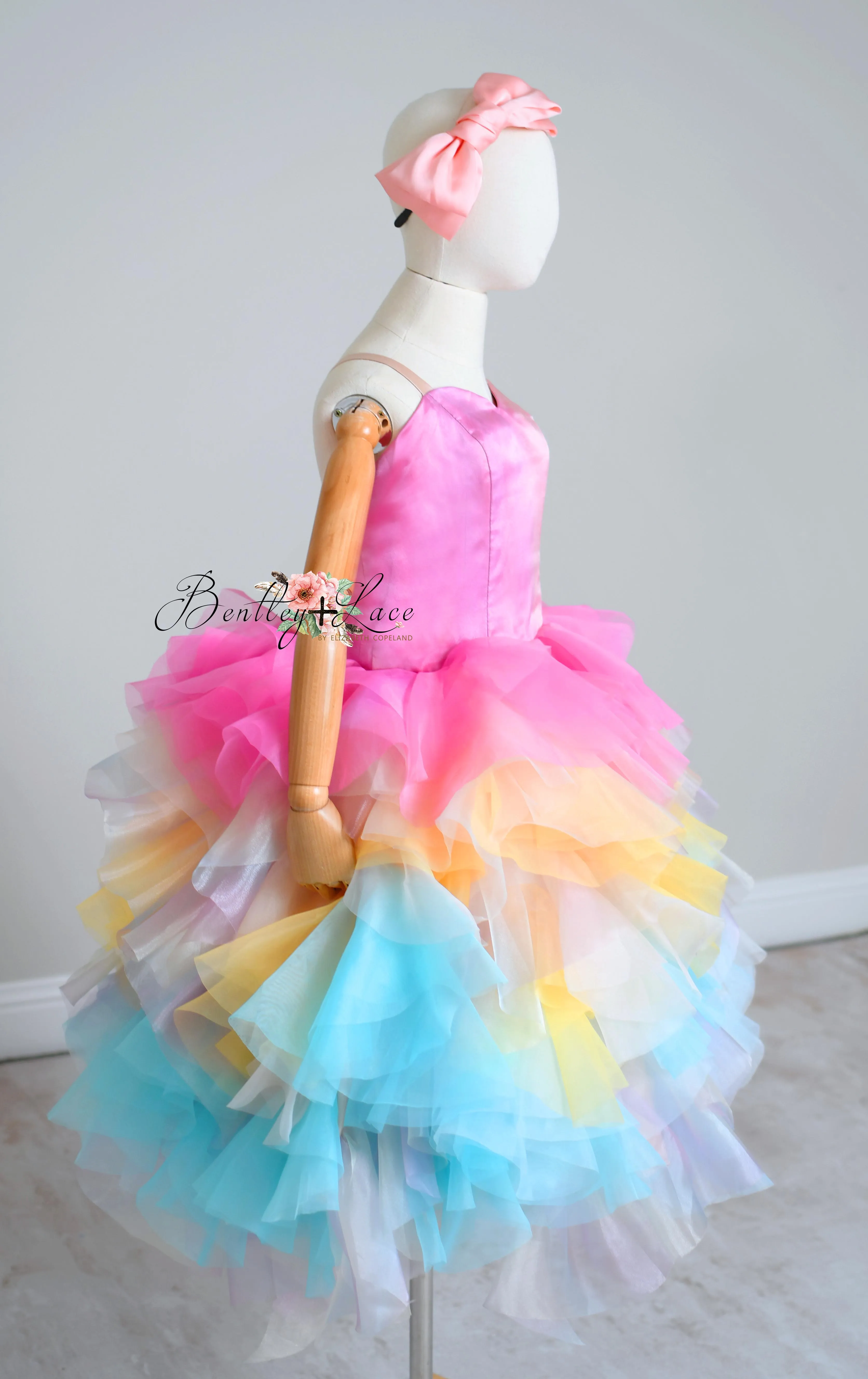 New "Rainbow Pop" -   Short length dress  (12 Year - 16 Year)
