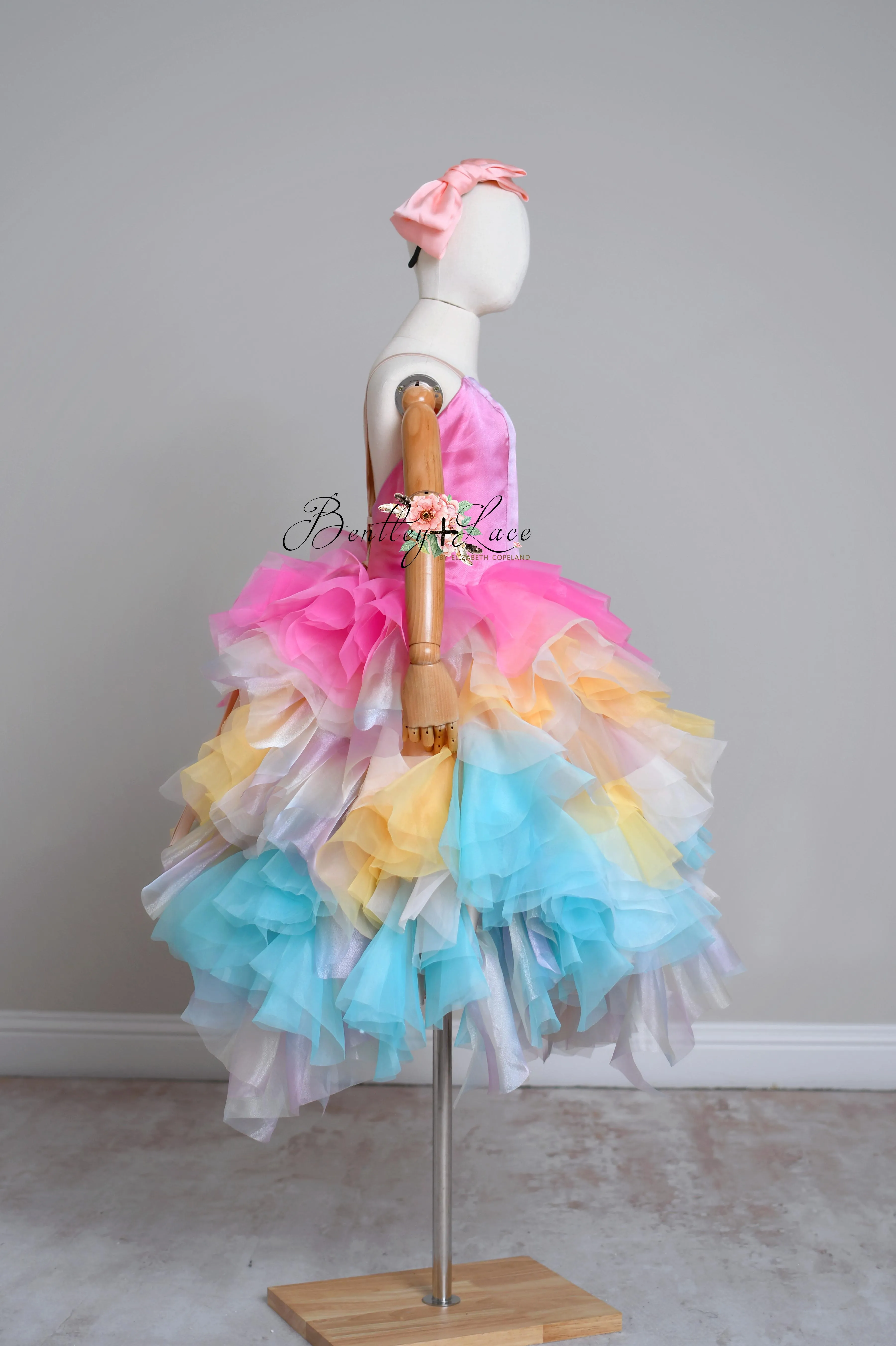 New "Rainbow Pop" -   Short length dress  (12 Year - 16 Year)