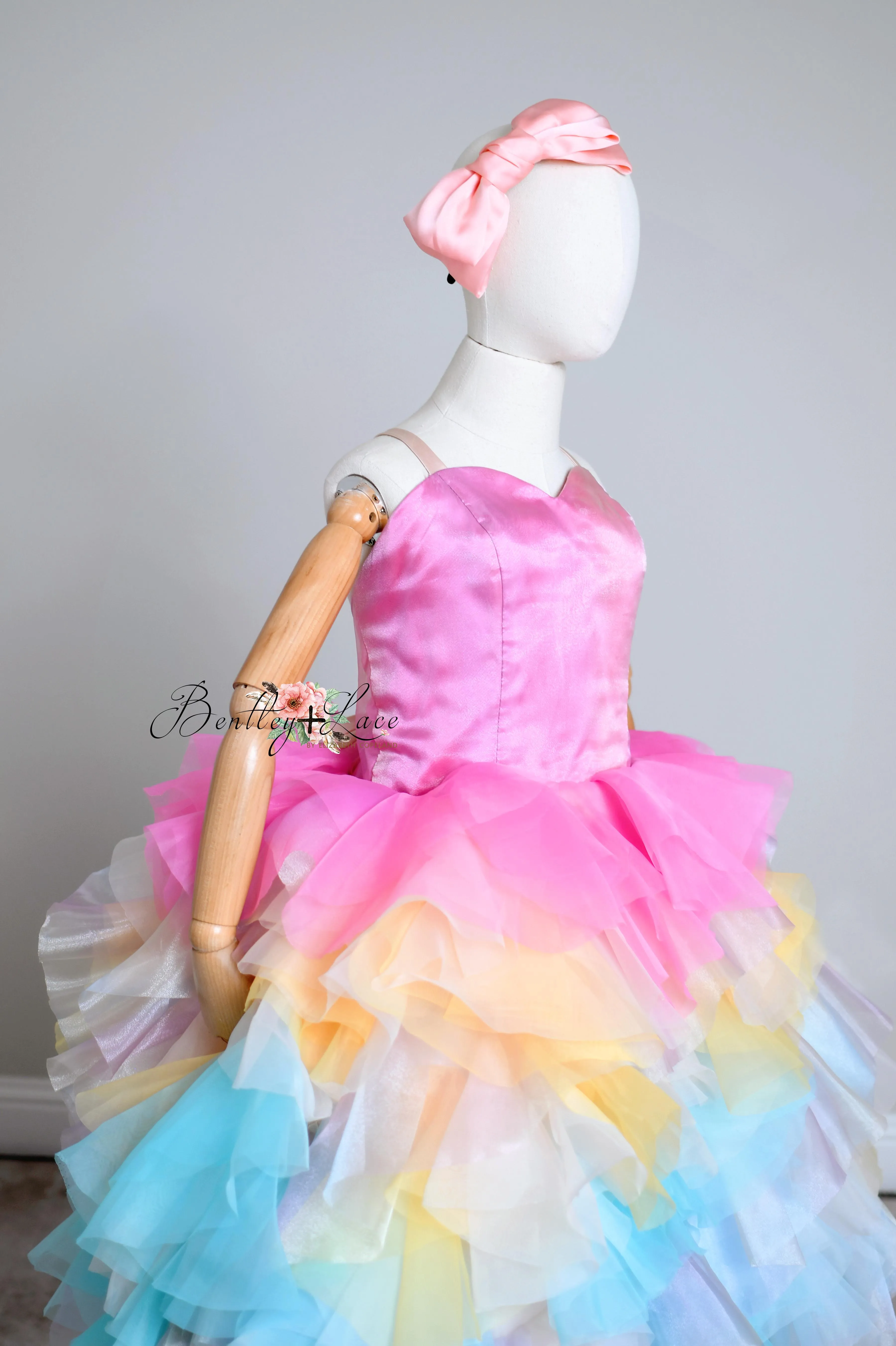 New "Rainbow Pop" -   Short length dress  (12 Year - 16 Year)