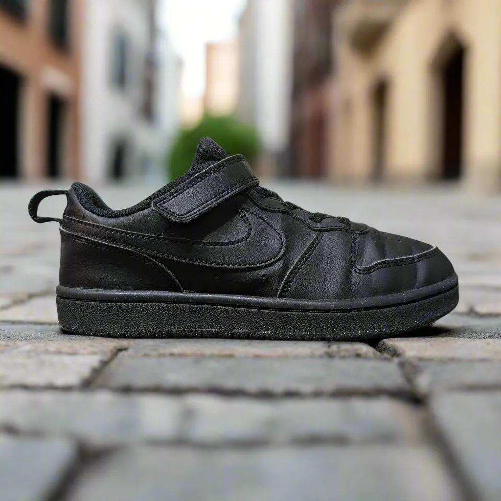 Nike Court Borough Low Recraft Junior Trainers – Black Size UK 1 / EU 33 / US 1.5