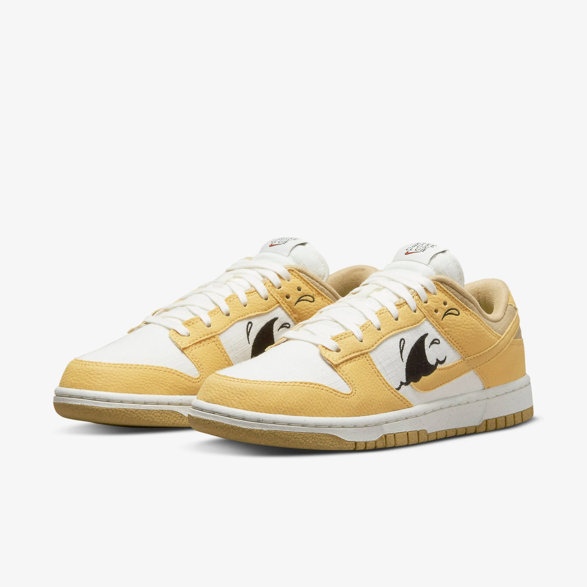 Nike Dunk Low Retro Next Nature "Sun Club Gold" (Sail/Sanded Gold)(DV1681-100)