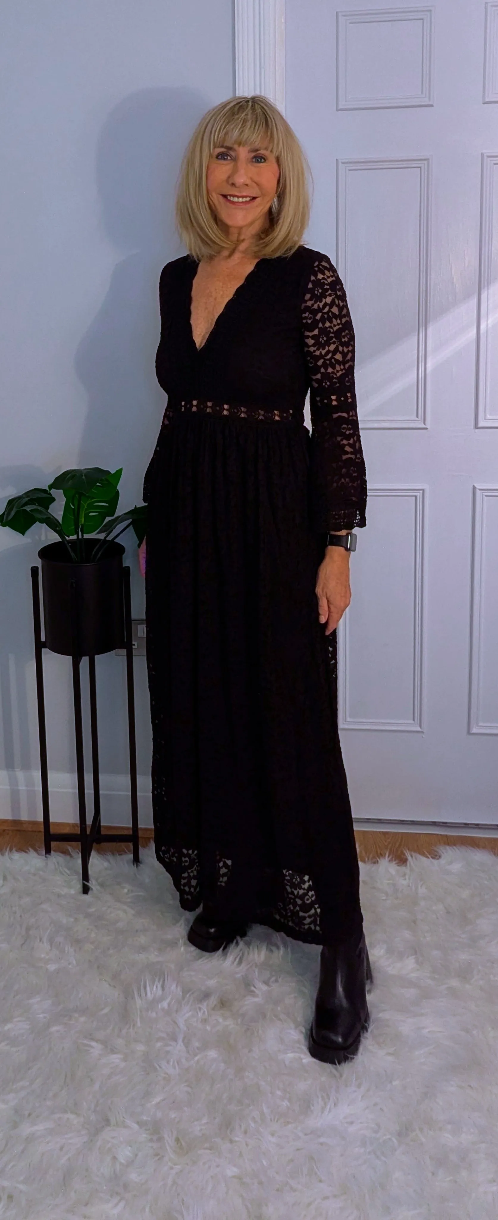 Pearl Lace Dress