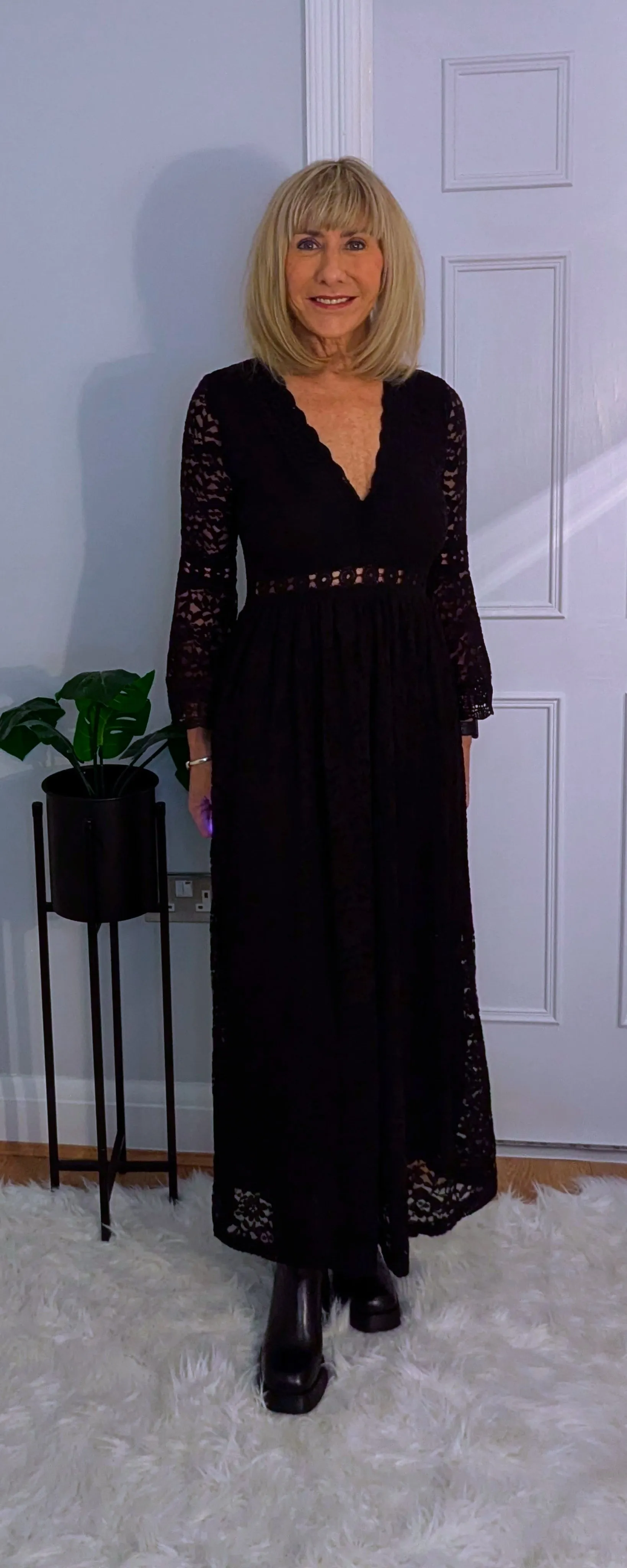 Pearl Lace Dress