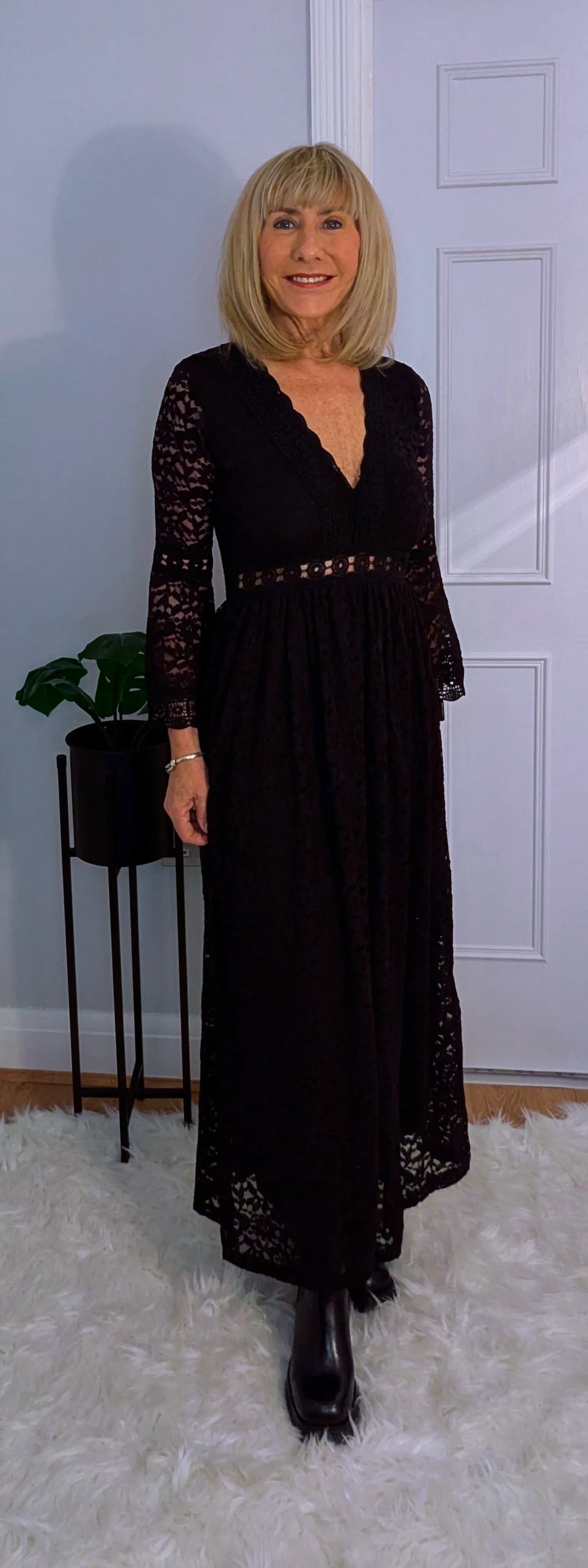 Pearl Lace Dress