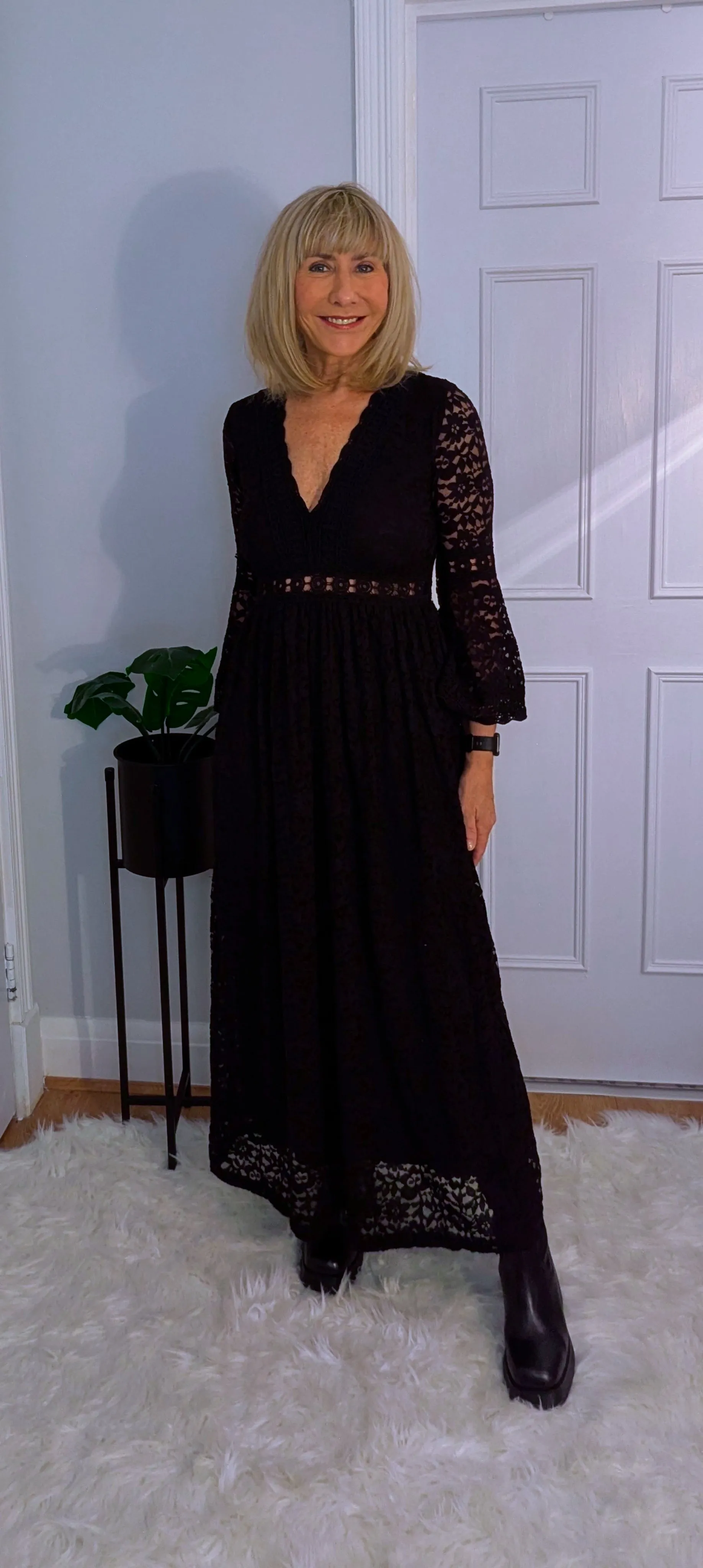 Pearl Lace Dress