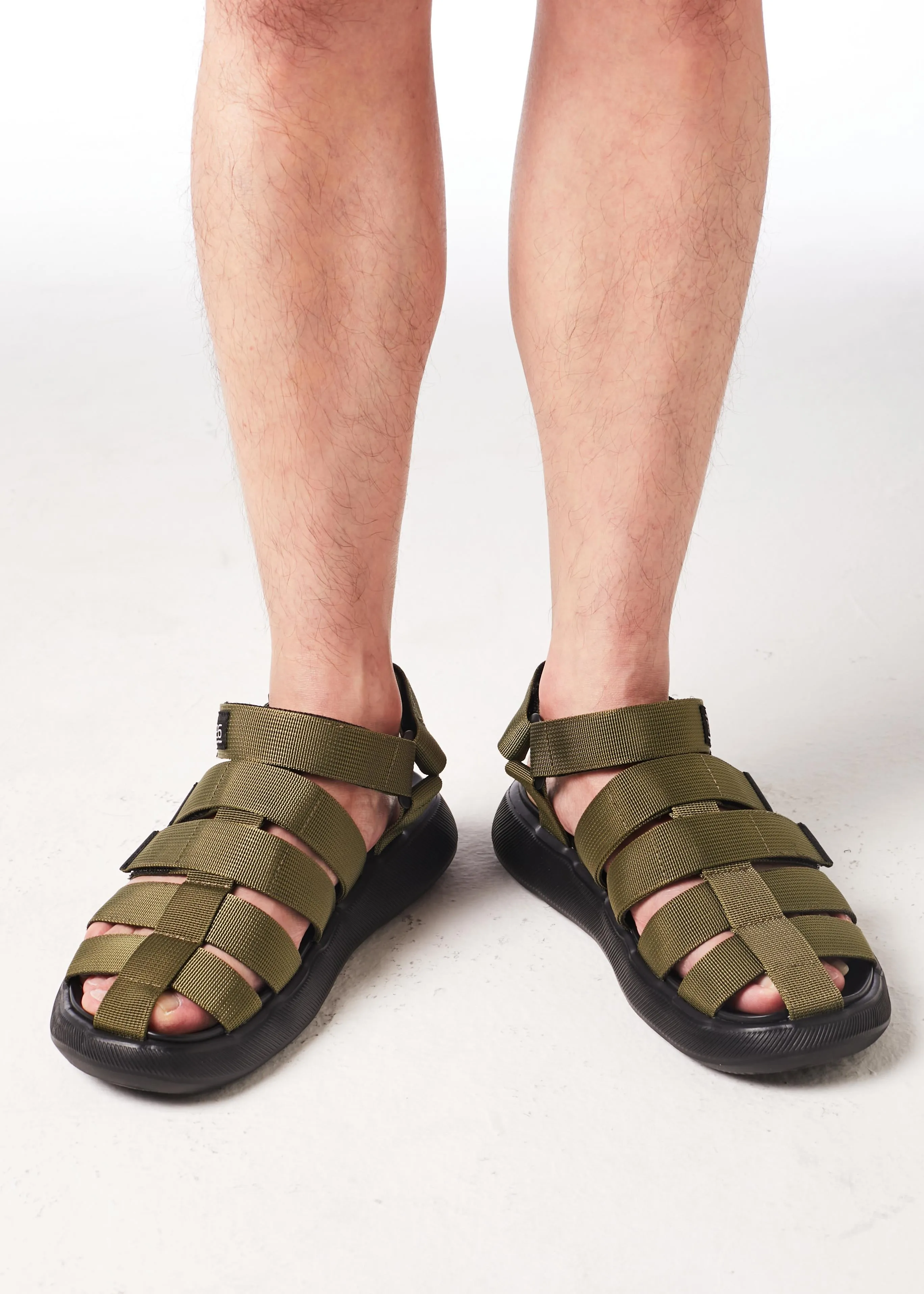 PROJET1826 | EIDEARD Casual Sporty Sandal Green