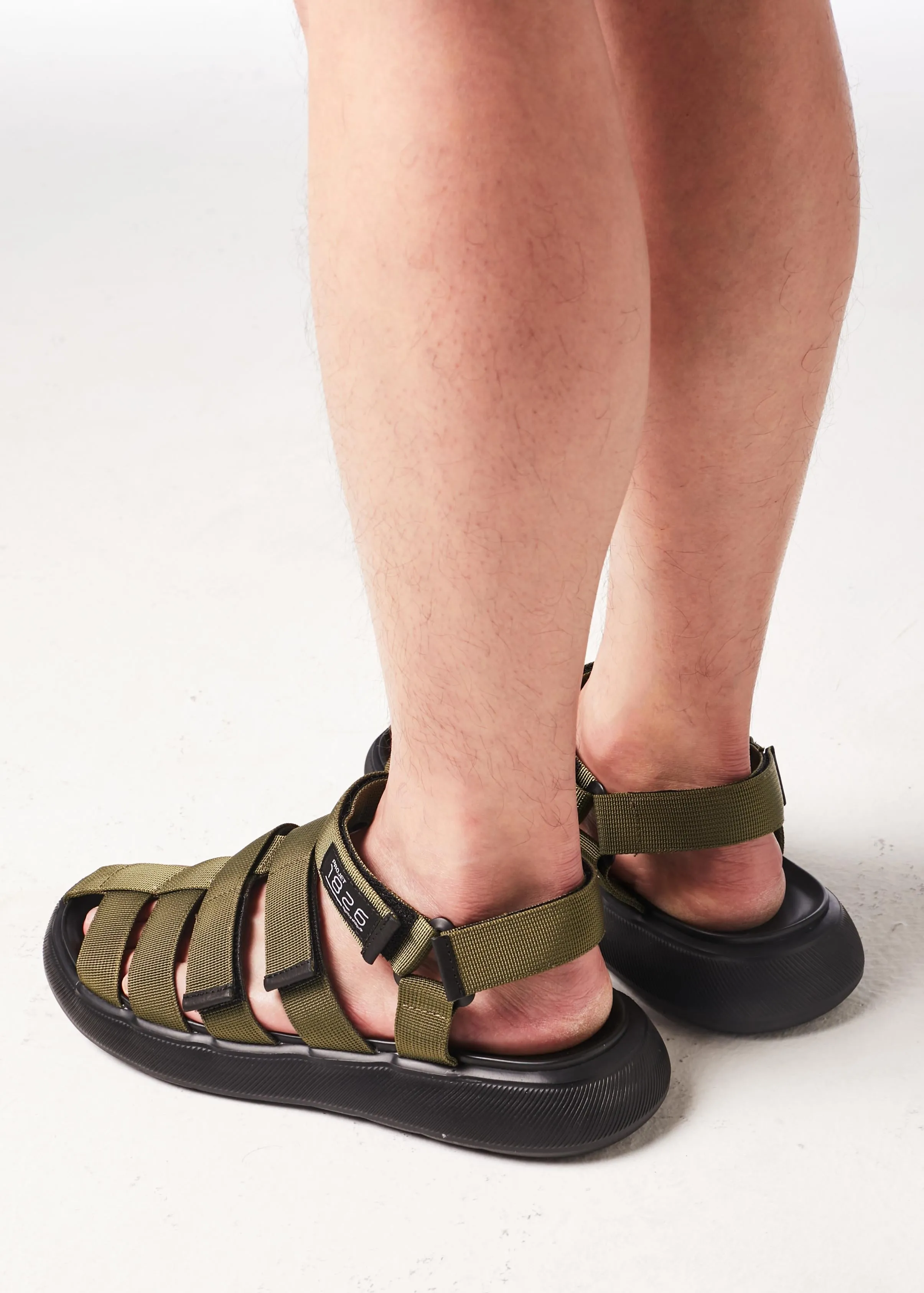 PROJET1826 | EIDEARD Casual Sporty Sandal Green