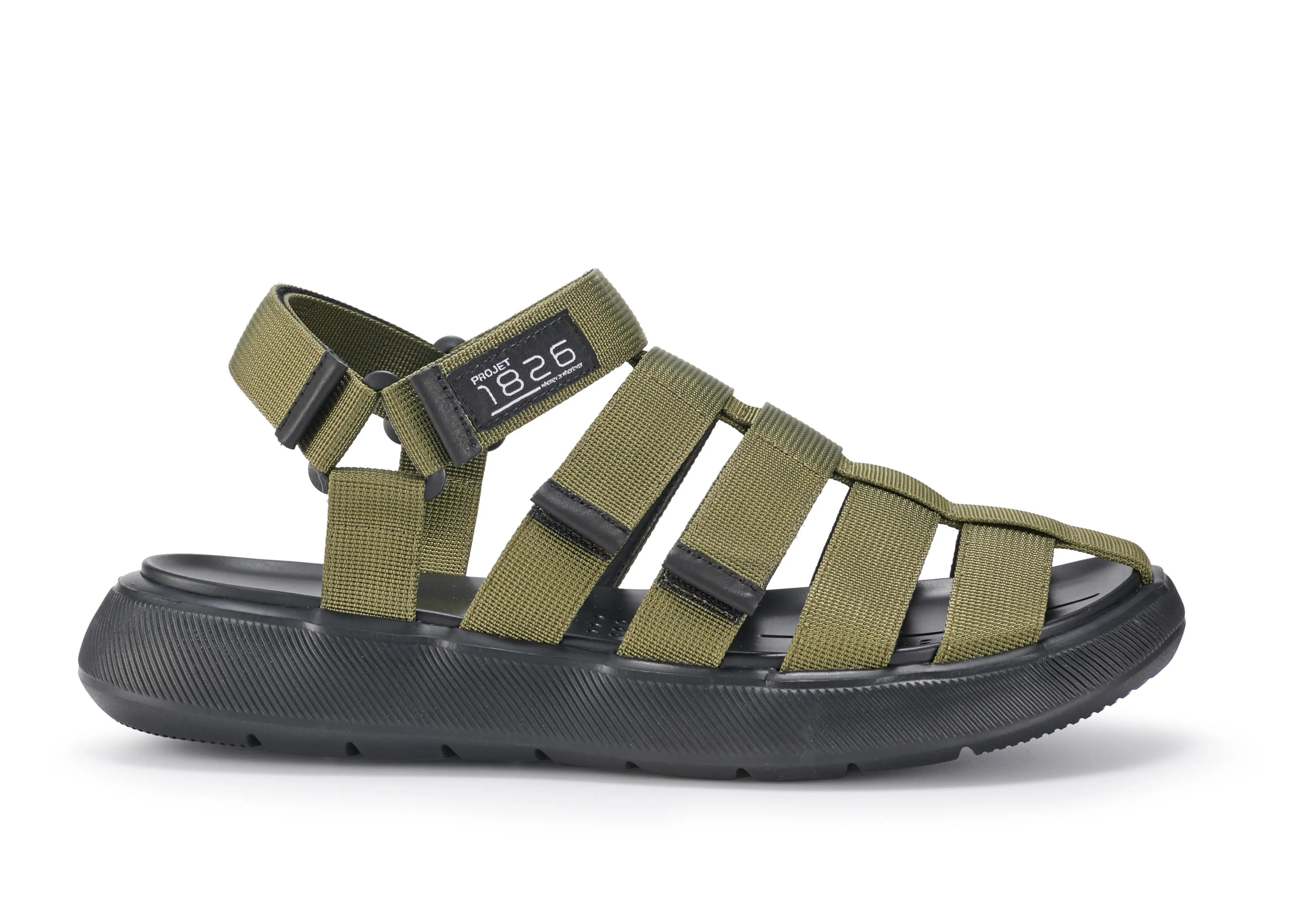 PROJET1826 | EIDEARD Casual Sporty Sandal Green