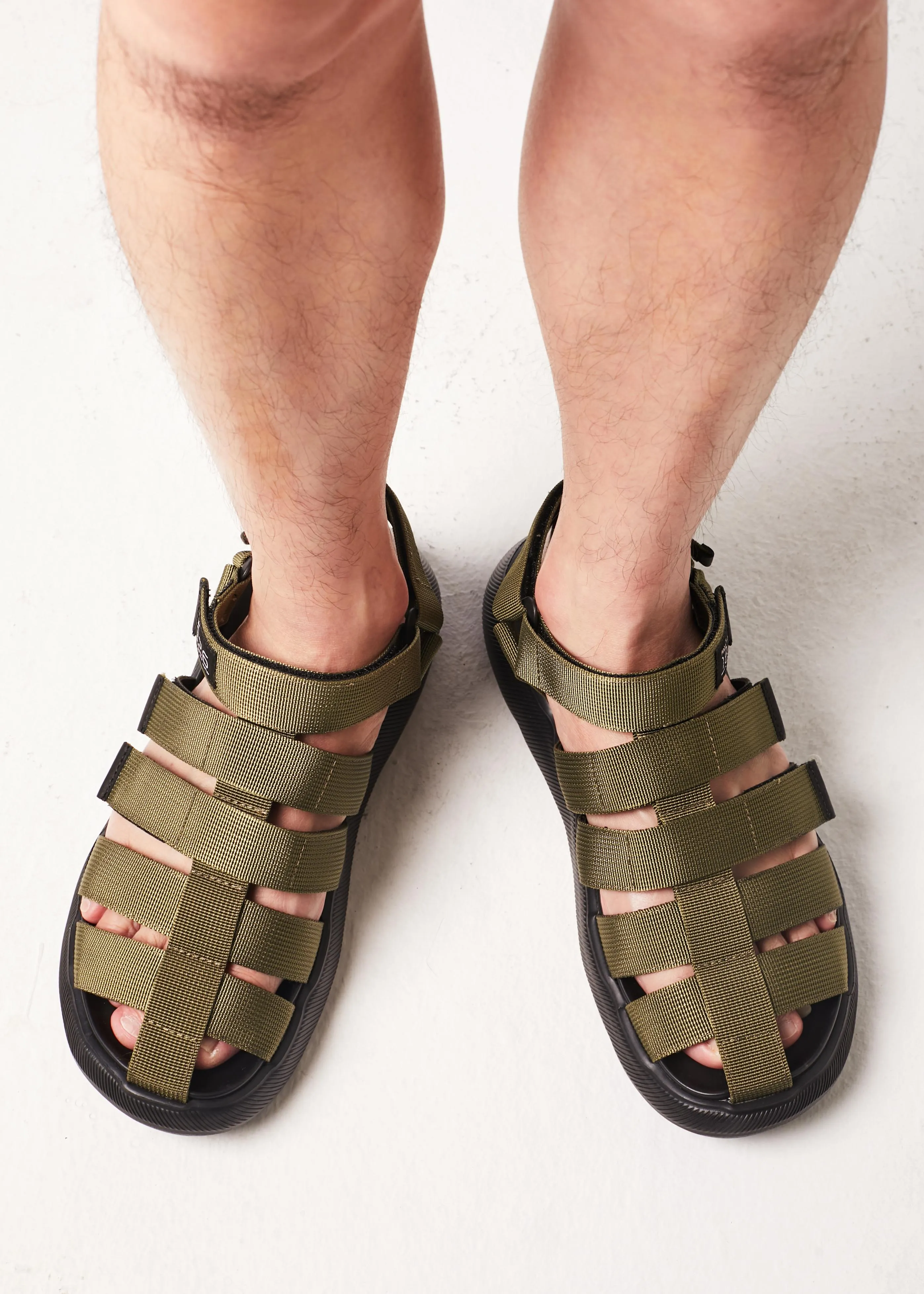PROJET1826 | EIDEARD Casual Sporty Sandal Green