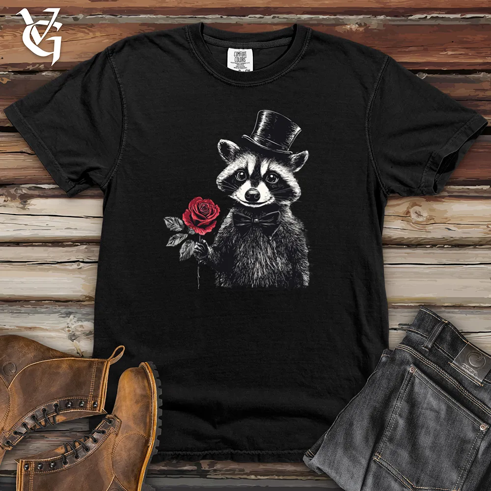 Raccoon Valentine Heavy Cotton Comfort Colors Tee