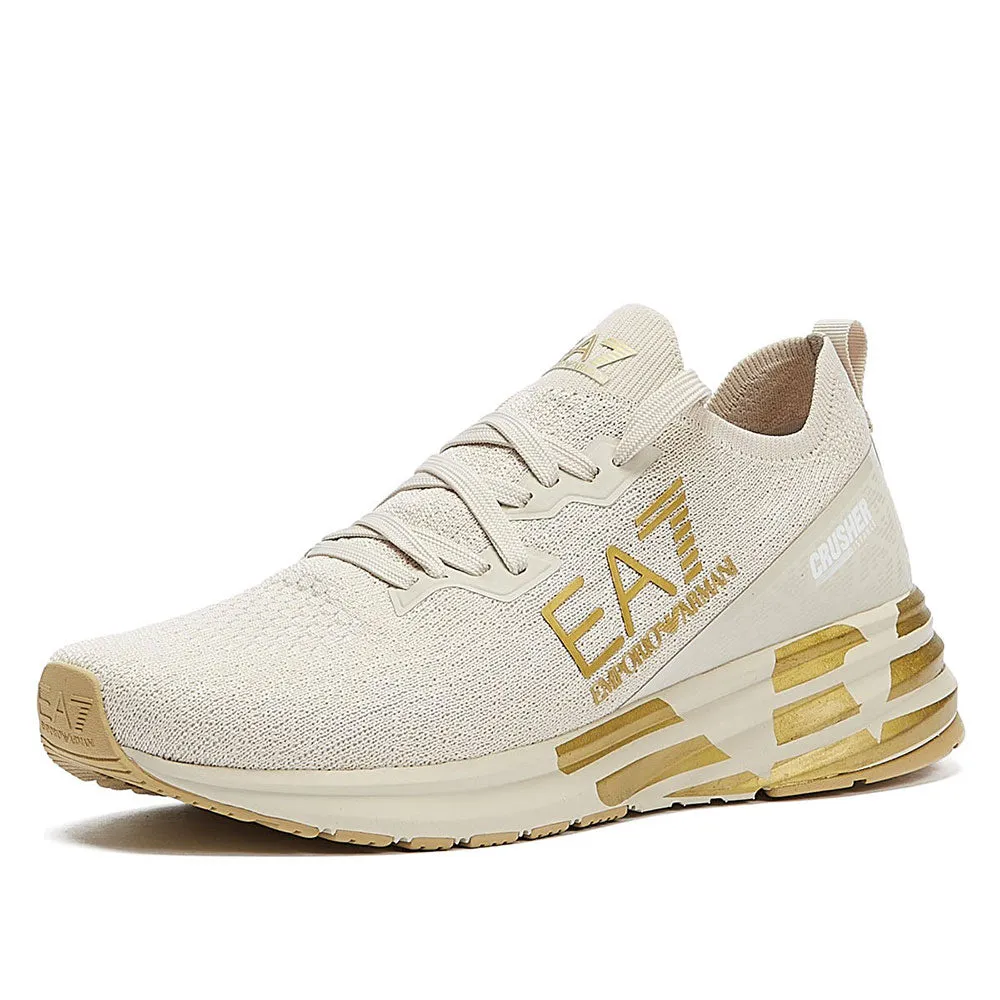 Scarpe Uomo EA7 Emporio Armani Sneakers Colore Moonbeam - Light Gold