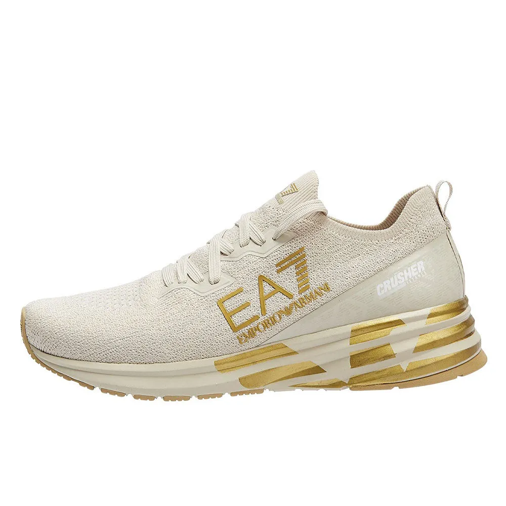 Scarpe Uomo EA7 Emporio Armani Sneakers Colore Moonbeam - Light Gold