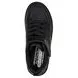Skechers Boys Trainer Zelda 40597L bbk Black stretch lace