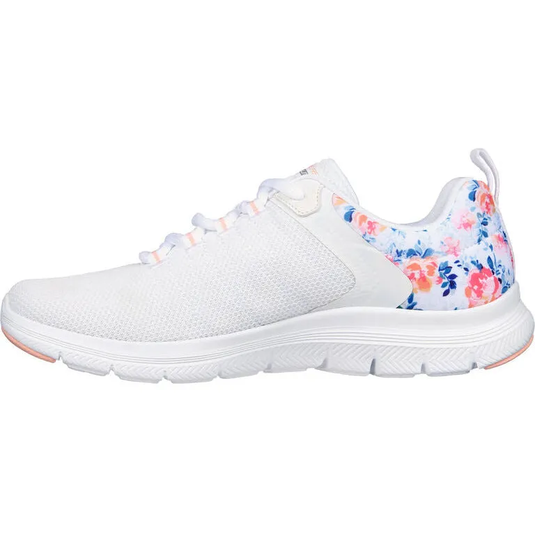Skechers Trainer FLEX APPEAL 4.0 - LET IT BLOSSOM WHITE MULTY 149586wmlt