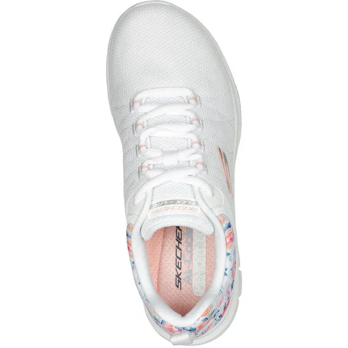 Skechers Trainer FLEX APPEAL 4.0 - LET IT BLOSSOM WHITE MULTY 149586wmlt