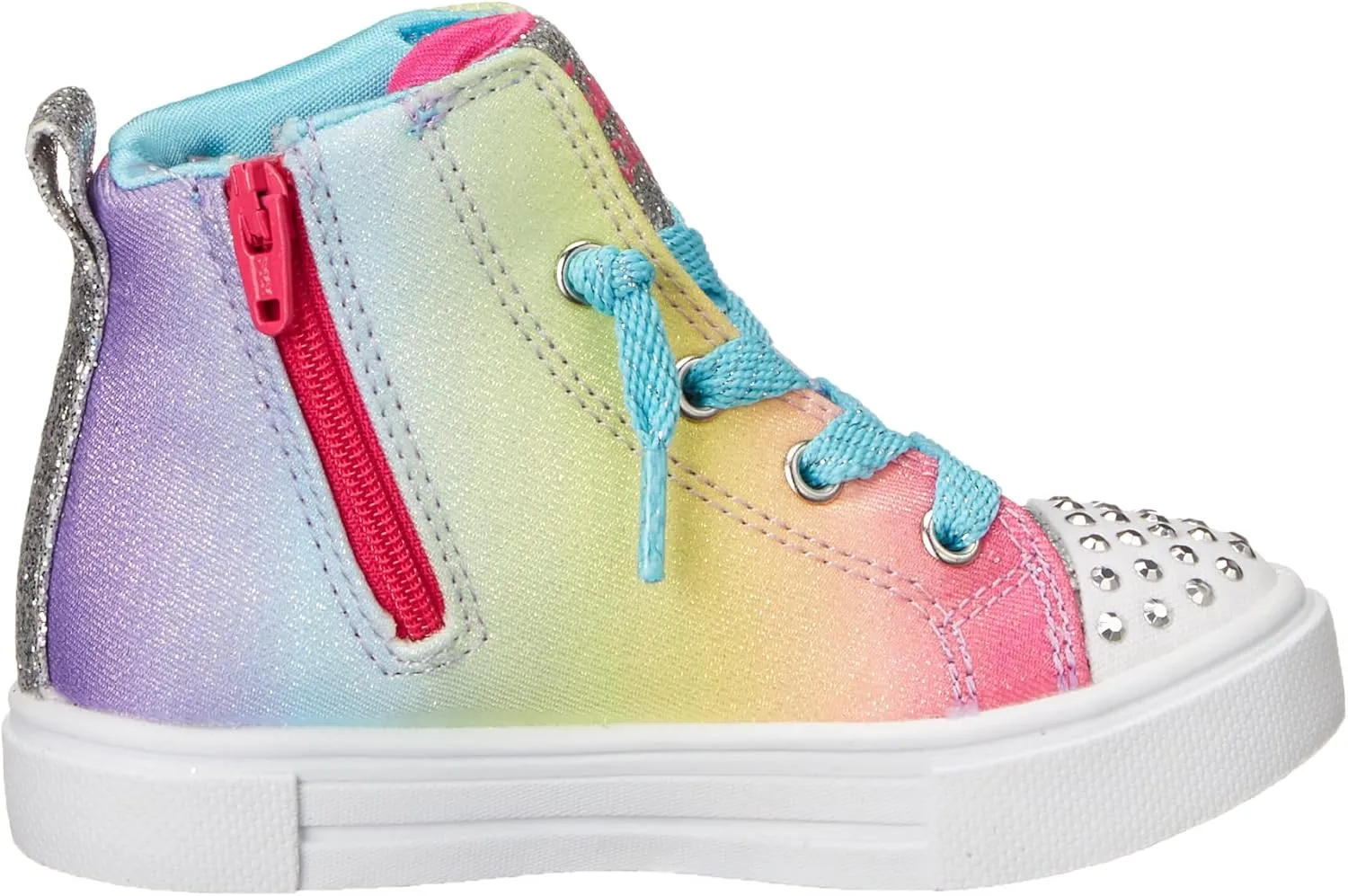 Skechers Unisex-Child Toes Twinkle Sparks-Wing Charm Sneaker