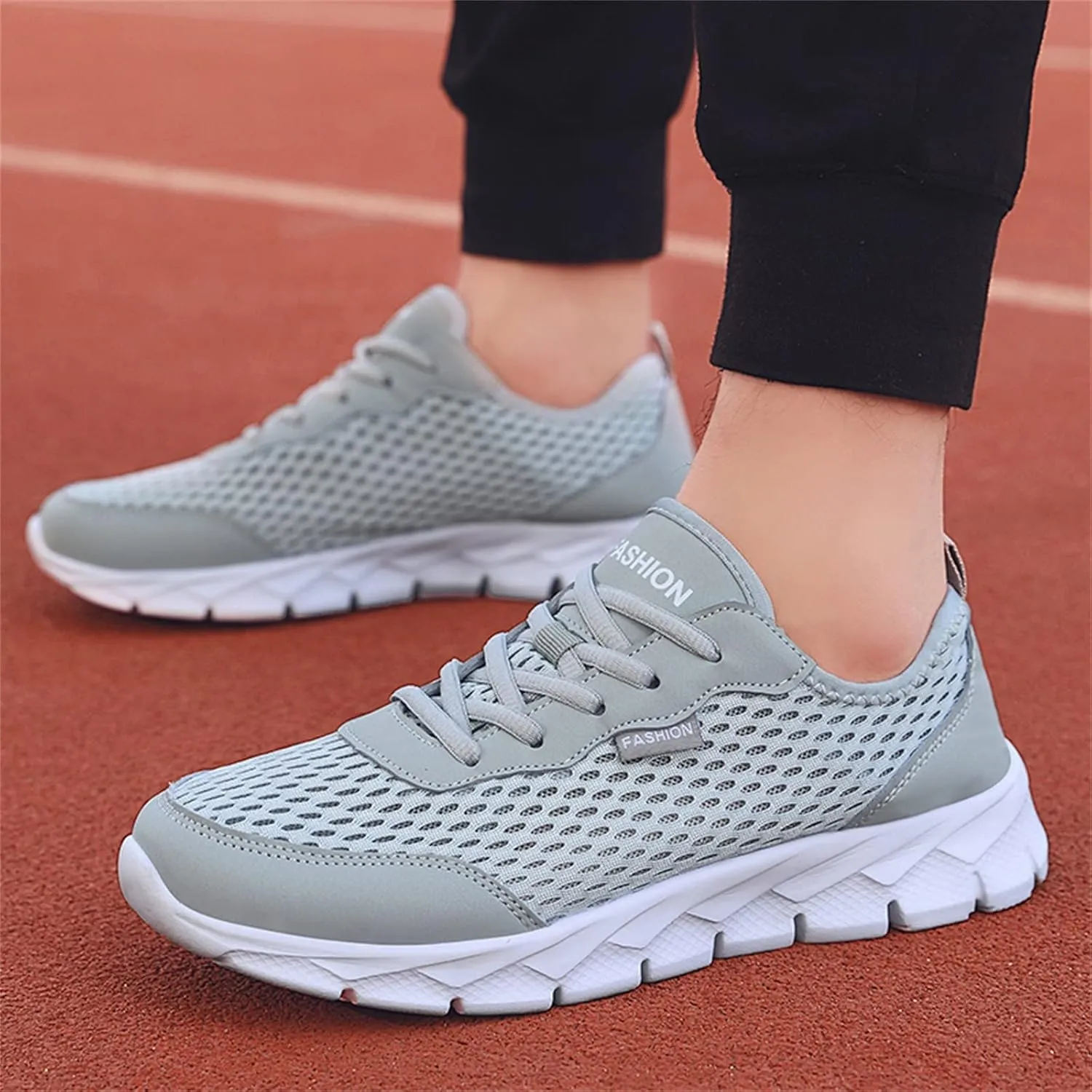 Sneakers for Women Casual Mesh Breathable Lace Up Walking Non Slip Work Shoes Women Athletic Women's Casual Shoes Casual Sneakers Black Tennis Shoe Trainers Shoe