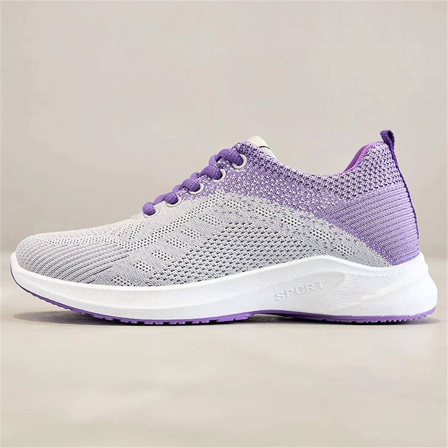 Tennis Shoes Womens Lightweight Comfortable Lace up Womens Running Shoes Wide Width Casual Shoes White Sneakers Brown Tennis Shoe Cross Trainer Shoe