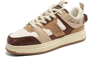 TERBOFIN Low Top Skate Shoes for Men Fashion Sneakers Walking Shoes Comfortable Casual Non Slip
