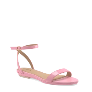 The Brenna - Pink Patent Flat