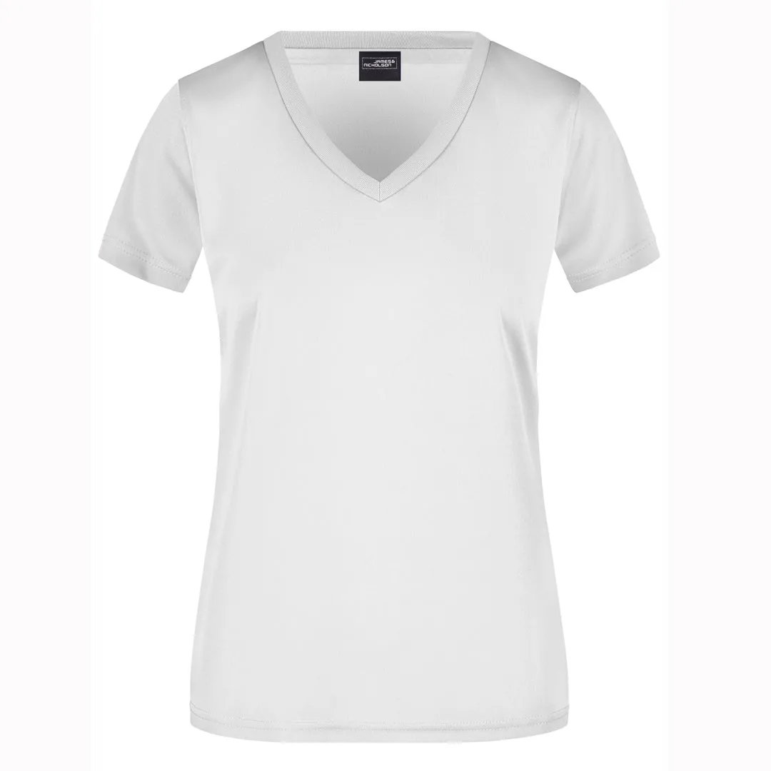 The V Neck Active Tee | Ladies