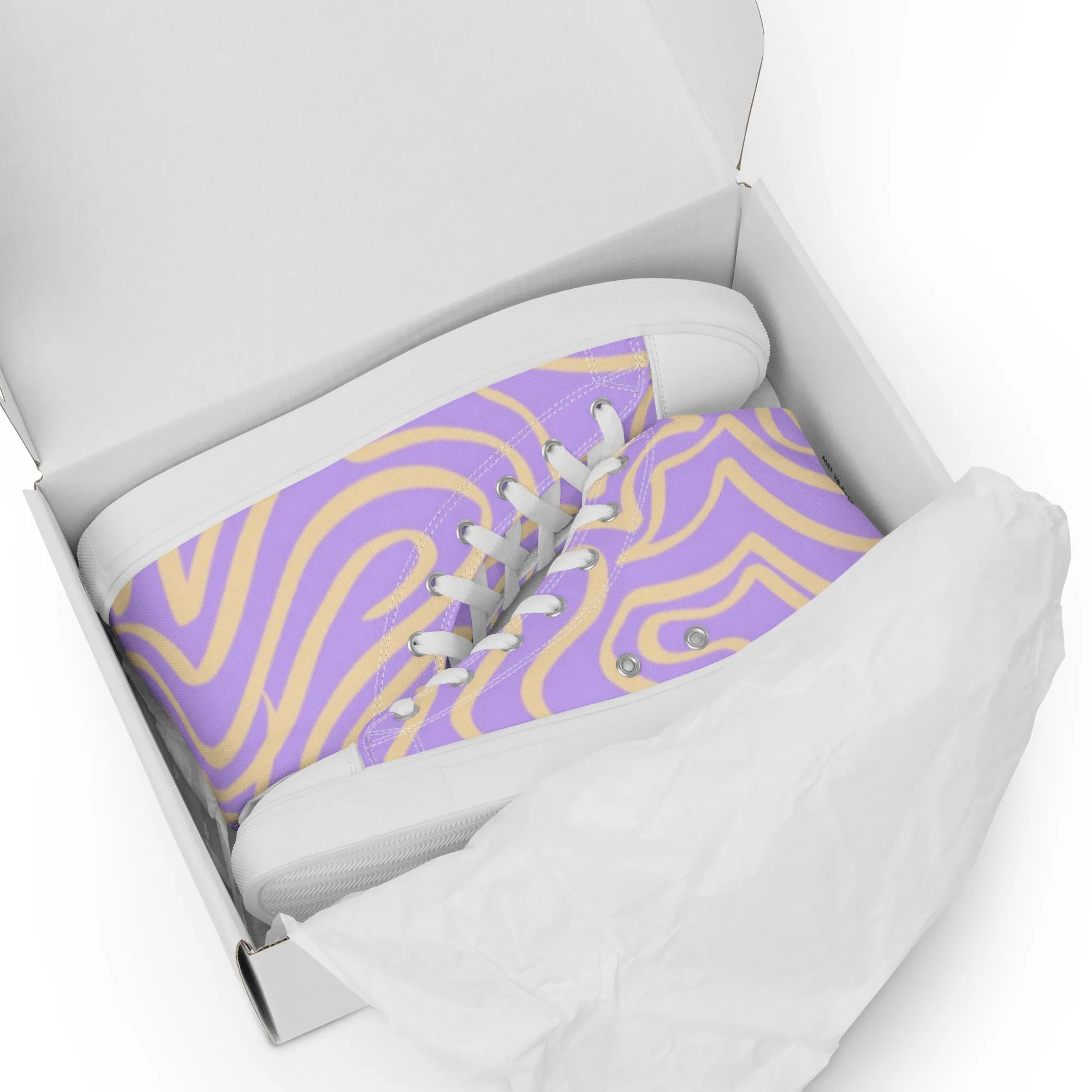 TRIXI Women’s high top canvas shoes