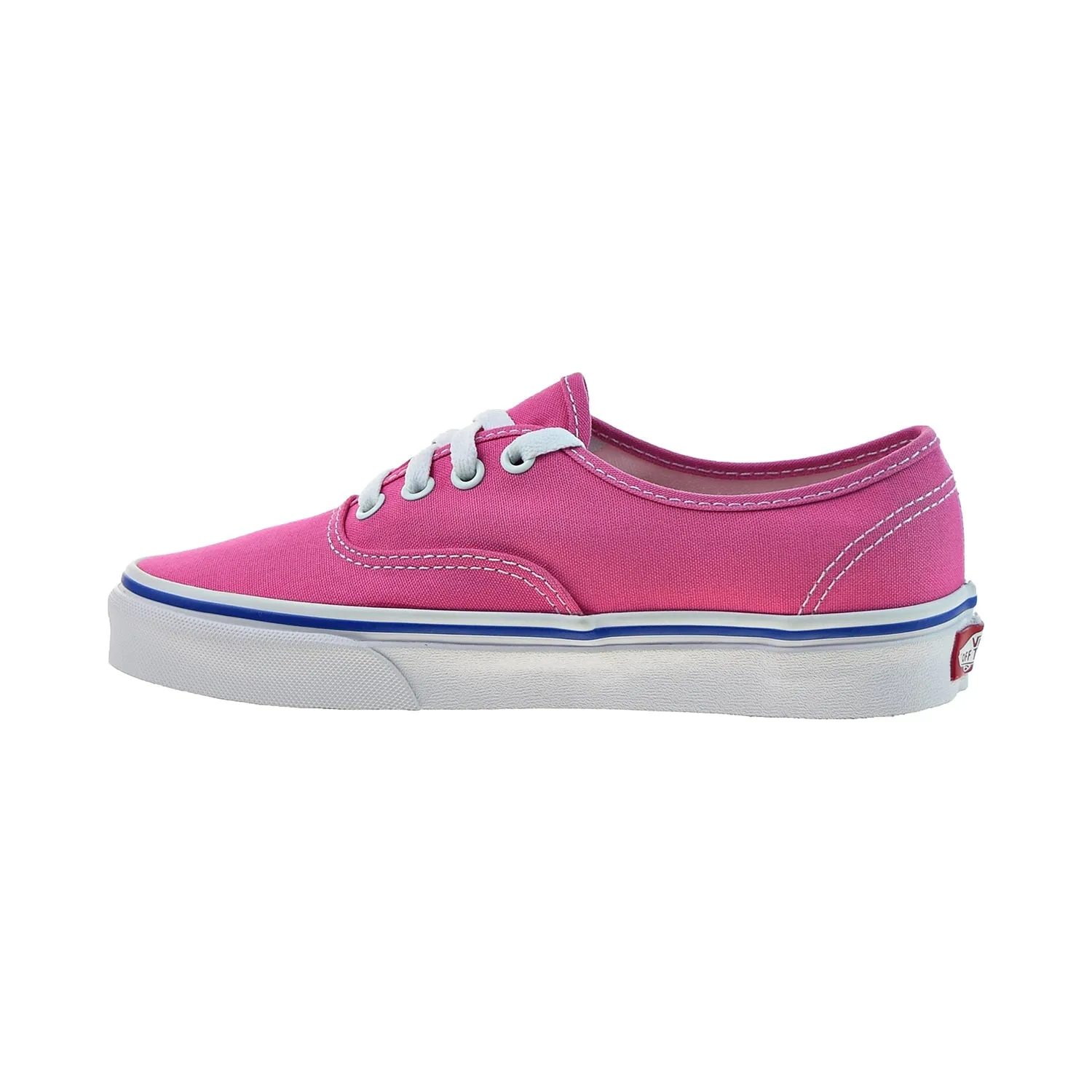 Vans Authentic Men's Shoes Canvas Carmine Rose-True White