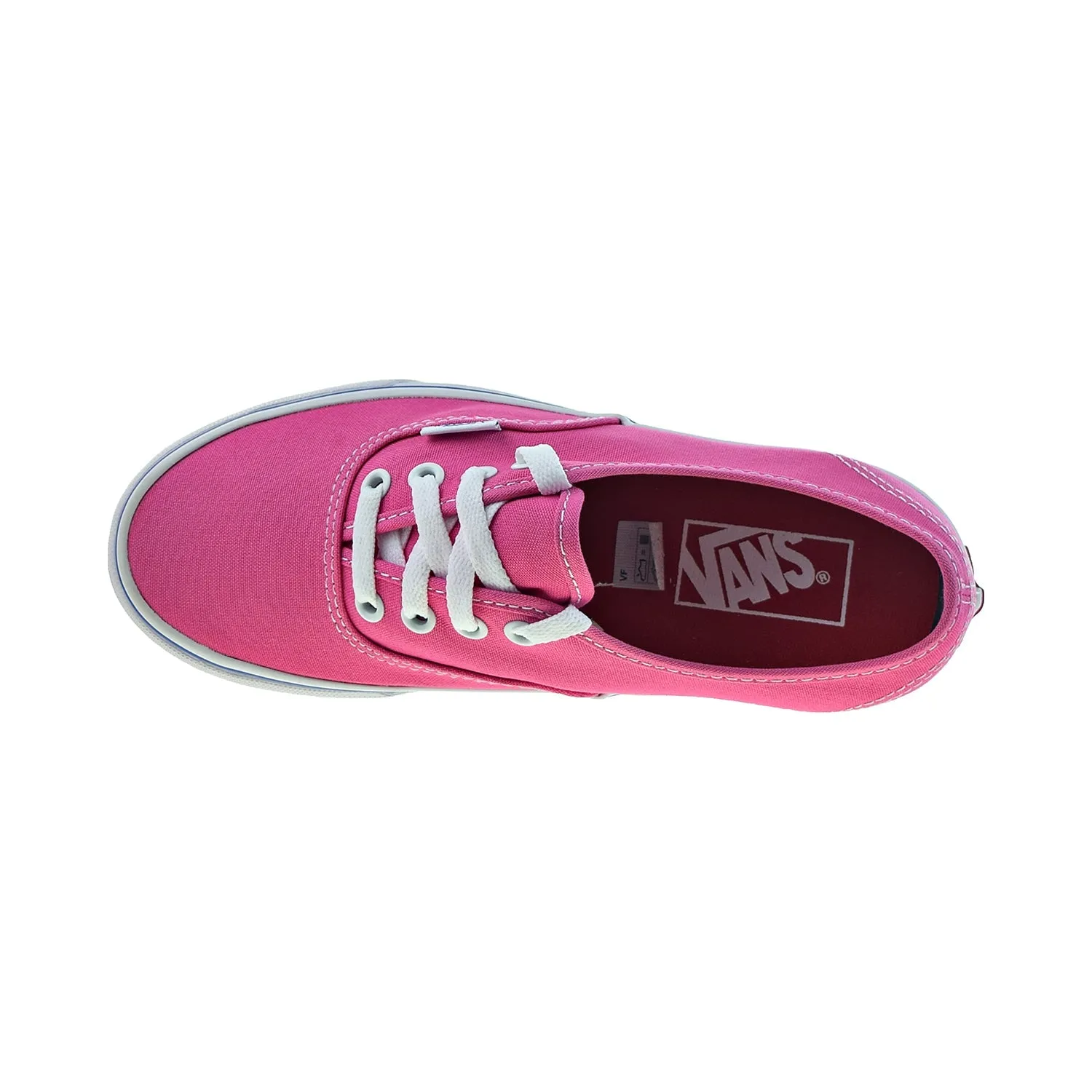 Vans Authentic Men's Shoes Canvas Carmine Rose-True White