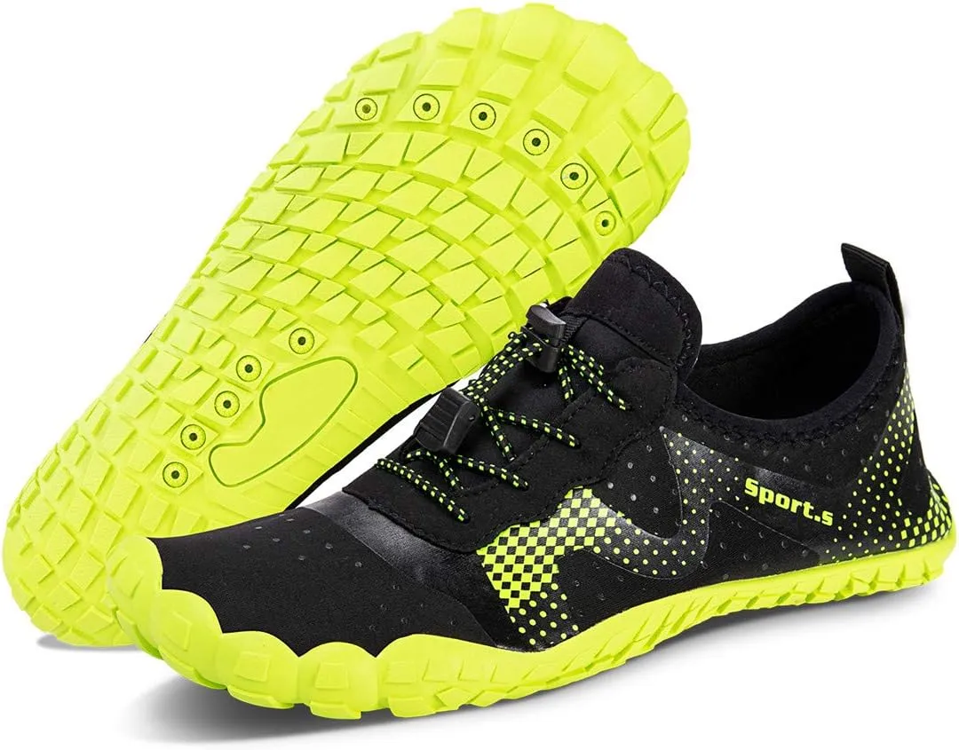 Water Shoes for Men Barefoot Quick-Dry Aqua Sock Outdoor Athletic Sport Shoes for Kayaking, Boating, Hiking, Surfing, Walking