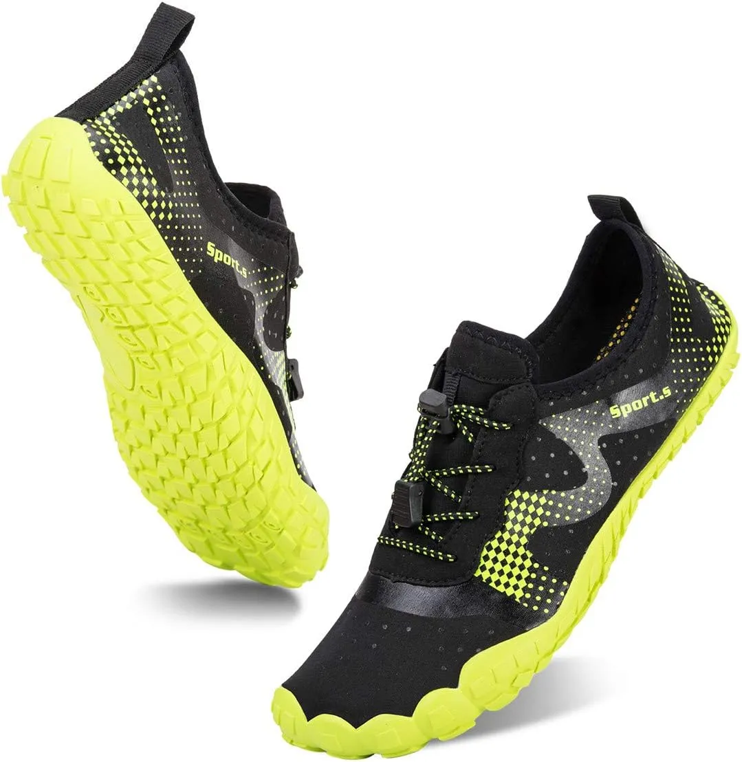 Water Shoes for Men Barefoot Quick-Dry Aqua Sock Outdoor Athletic Sport Shoes for Kayaking, Boating, Hiking, Surfing, Walking