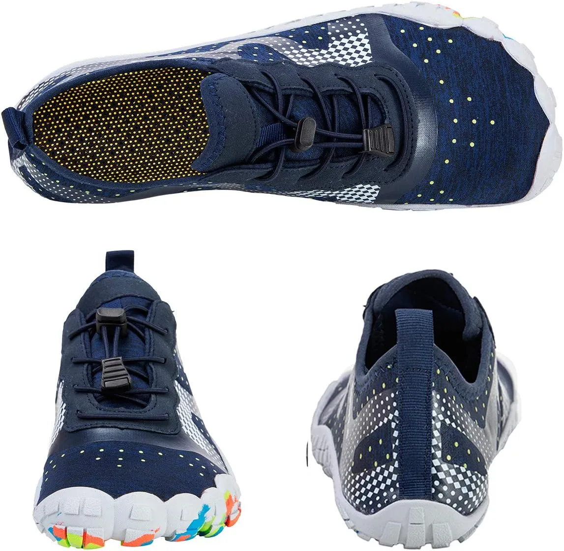 Water Shoes for Men Barefoot Quick-Dry Aqua Sock Outdoor Athletic Sport Shoes for Kayaking, Boating, Hiking, Surfing, Walking