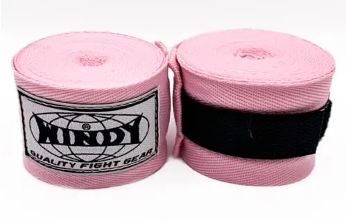 WINDY WHW MUAY THAI BOXING HANDWRAPS Elastic Cotton 5 m Vary Colours