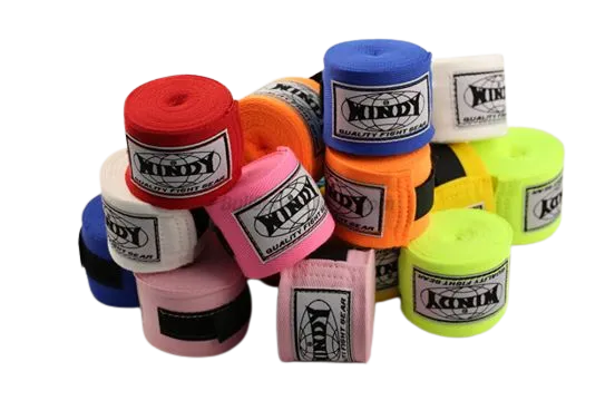 WINDY WHW MUAY THAI BOXING HANDWRAPS Elastic Cotton 5 m Vary Colours