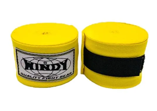 WINDY WHW MUAY THAI BOXING HANDWRAPS Elastic Cotton 5 m Vary Colours